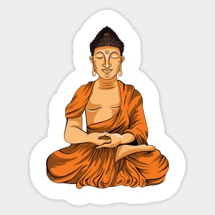 Lord Buddha Sticker